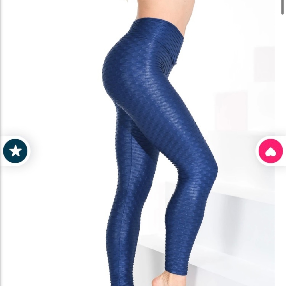 Booty By Brabant chrome leggings